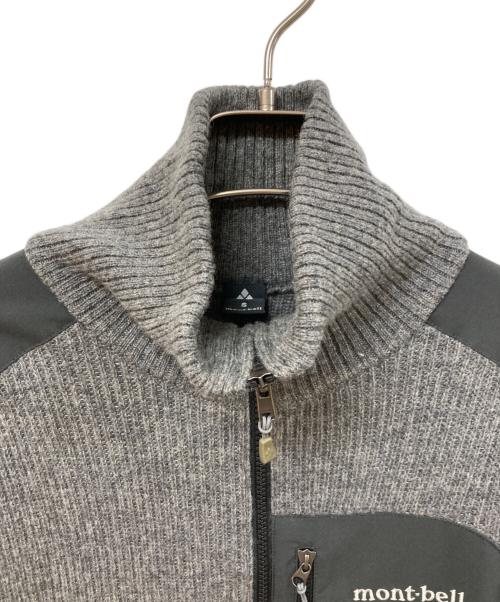 mont-bell（モンベル）mont-bell (モンベル) ミッテルレギフルジップセーター グレー サイズ:SIZE Sの古着・服飾アイテム