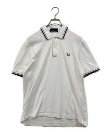 FRED PERRY（フレッドペリー）の古着「ポロシャツ」｜ホワイト