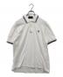 FRED PERRY（フレッドペリー）の古着「ポロシャツ」｜ホワイト