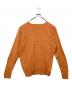 POLO RALPH LAUREN (ポロ・ラルフローレン) シルクケーブルニット オレンジ サイズ:XL：7000円