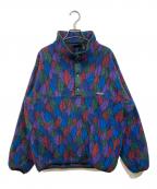 Patagoniaパタゴニア）の古着「リーフ柄シンチラスナップT」｜レッド