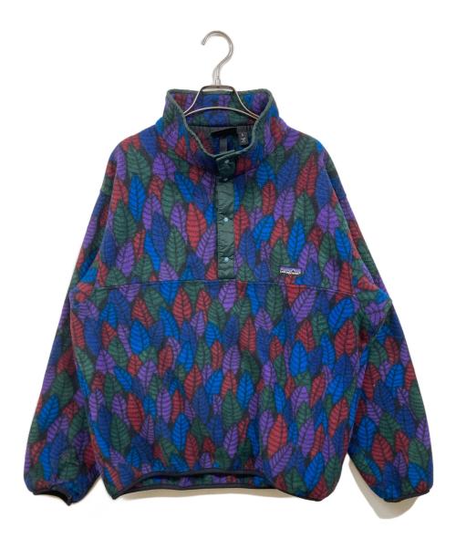 Patagonia（パタゴニア）Patagonia (パタゴニア) リーフ柄シンチラスナップT レッド サイズ:SIZE Lの古着・服飾アイテム