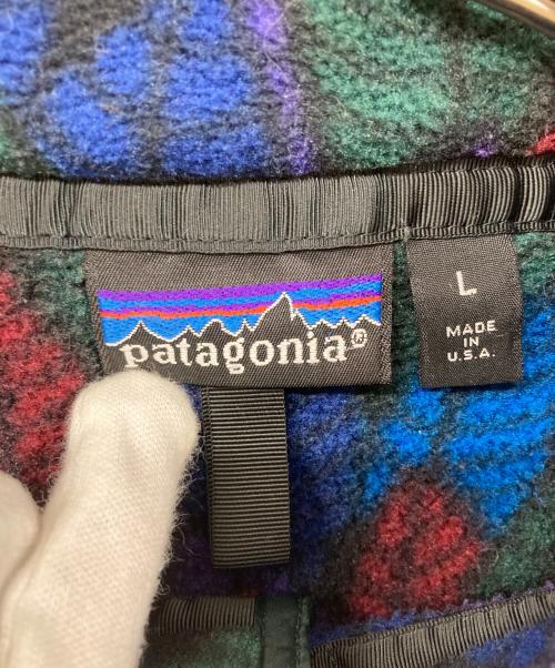 Patagonia（パタゴニア）Patagonia (パタゴニア) リーフ柄シンチラスナップT レッド サイズ:SIZE Lの古着・服飾アイテム