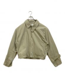 hatra（ハトラ）の古着「swing top jacket」｜黄緑