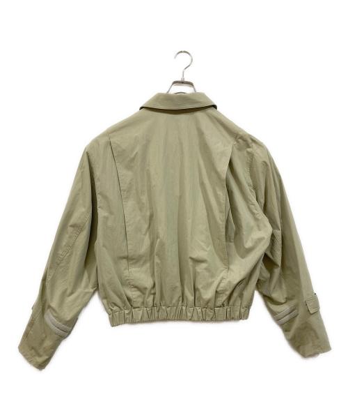 hatra（ハトラ）hatra (ハトラ) swing top jacket 黄緑 サイズ:2の古着・服飾アイテム
