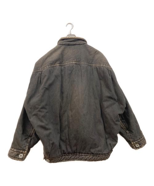 Maison MIHARA YASUHIRO（メゾン ミハラ ヤスヒロ）Maison MIHARA YASUHIRO (メゾン ミハラ ヤスヒロ) PUFFER DENIM JACKET ブラウン サイズ:48の古着・服飾アイテム