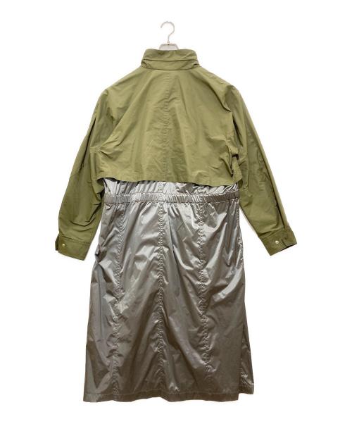 TOGA VIRILIS（トーガ ビリリース）TOGA VIRILIS (トーガ ビリリース) Polyester ox long coat 黄緑 サイズ:48の古着・服飾アイテム
