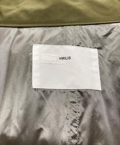 TOGA VIRILIS（トーガ ビリリース）TOGA VIRILIS (トーガ ビリリース) Polyester ox long coat 黄緑 サイズ:48の古着・服飾アイテム