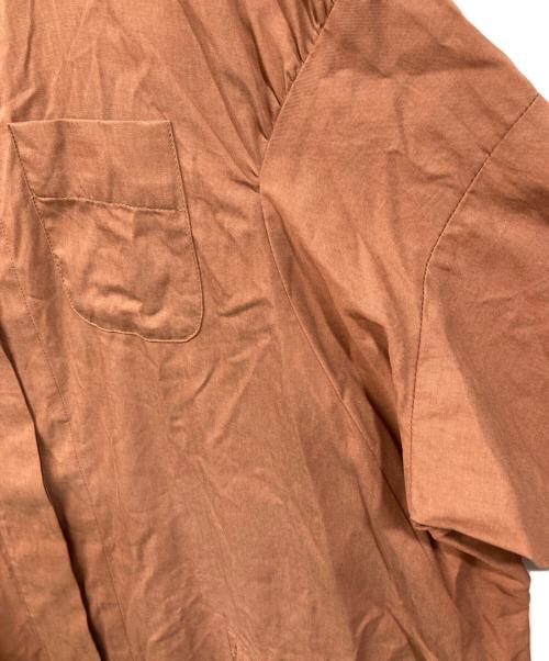 Vivienne Westwood RED LABEL（ヴィヴィアンウエストウッドレッドレーベル）Vivienne Westwood RED LABEL (ヴィヴィアンウエストウッドレッドレーベル) 五分袖 バンドカラーワンピース ブラウン サイズ:SIZE 2（実寸をご確認ください）の古着・服飾アイテム