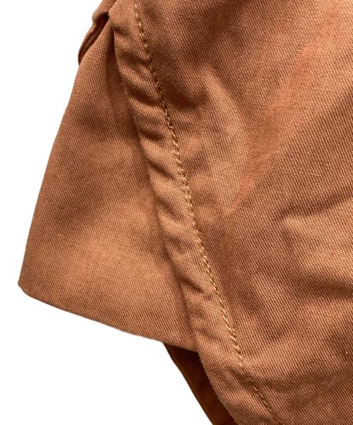 Vivienne Westwood RED LABEL（ヴィヴィアンウエストウッドレッドレーベル）Vivienne Westwood RED LABEL (ヴィヴィアンウエストウッドレッドレーベル) 五分袖 バンドカラーワンピース ブラウン サイズ:SIZE 2（実寸をご確認ください）の古着・服飾アイテム