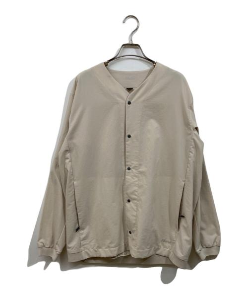 NANGA（ナンガ）NANGA (ナンガ) ドットエアコンフィ カーディガン ベージュ サイズ:	SIZE Sの古着・服飾アイテム