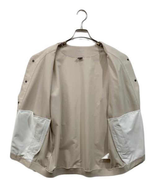 NANGA（ナンガ）NANGA (ナンガ) ドットエアコンフィ カーディガン ベージュ サイズ:	SIZE Sの古着・服飾アイテム