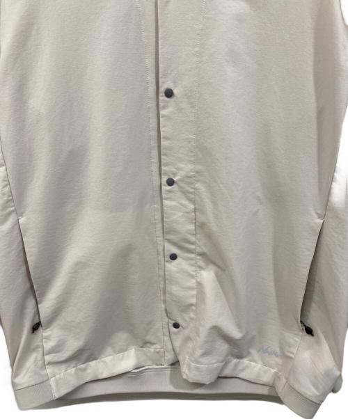 NANGA（ナンガ）NANGA (ナンガ) ドットエアコンフィ カーディガン ベージュ サイズ:	SIZE Sの古着・服飾アイテム