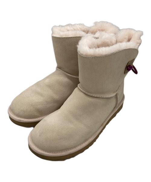 UGG（アグ）UGG (アグ) ムートンブーツ ベージュ サイズ:	SIZE 24cmの古着・服飾アイテム