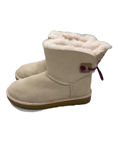 UGG（アグ）UGG (アグ) ムートンブーツ ベージュ サイズ:	SIZE 24cmの古着・服飾アイテム