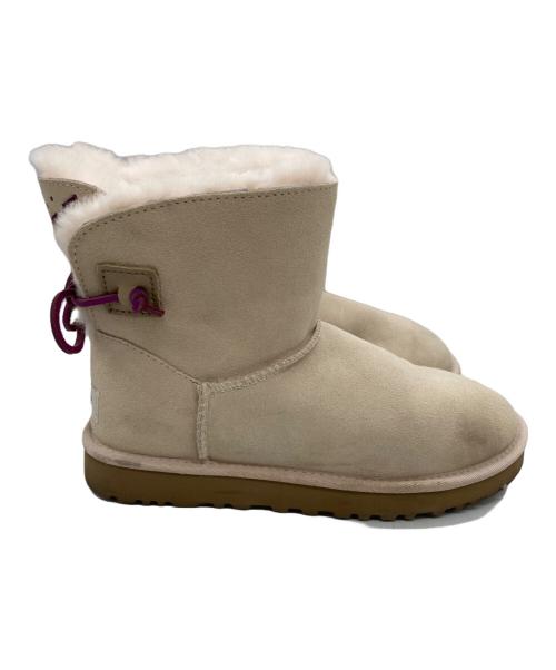 UGG（アグ）UGG (アグ) ムートンブーツ ベージュ サイズ:	SIZE 24cmの古着・服飾アイテム