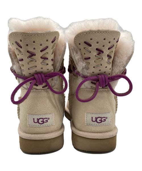 UGG（アグ）UGG (アグ) ムートンブーツ ベージュ サイズ:	SIZE 24cmの古着・服飾アイテム