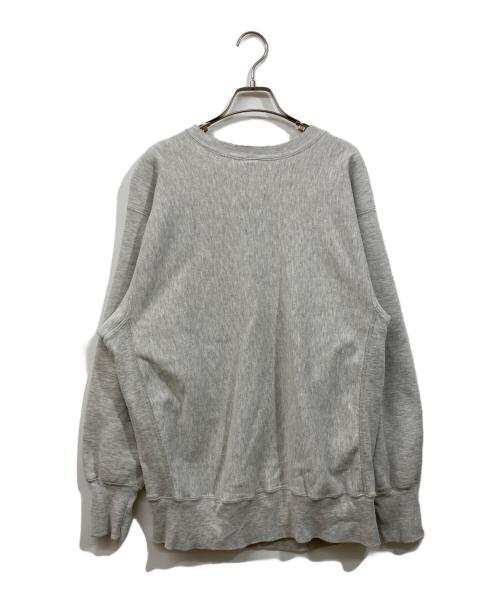 Champion REVERSE WEAVE（チャンピオン リバース ウィーブ）Champion REVERSE WEAVE (チャンピオン リバース ウィーブ) クルーネックスウェット グレー サイズ:	SIZE XLの古着・服飾アイテム