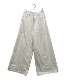 THE TOE（ザ・トゥー）の古着「Aegean Denim Pants」｜ホワイト