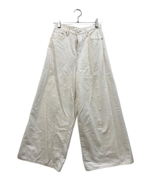 THE TOE（ザ・トゥー）THE TOE (ザ・トゥー) Aegean Denim Pants ホワイト サイズ:Sの古着・服飾アイテム