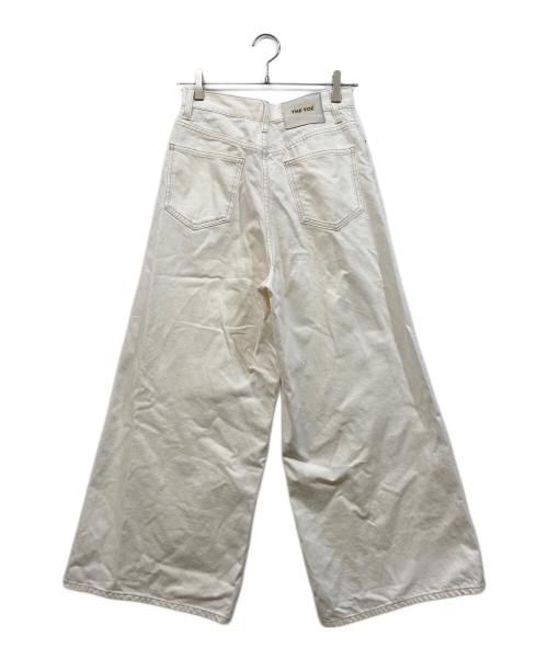 THE TOE（ザ・トゥー）THE TOE (ザ・トゥー) Aegean Denim Pants ホワイト サイズ:Sの古着・服飾アイテム