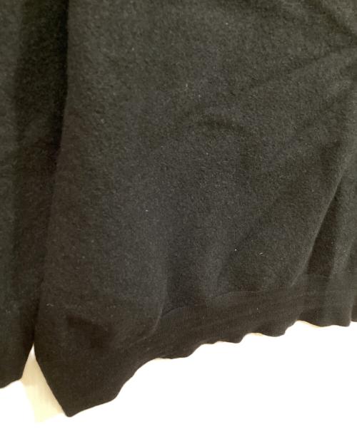 PRADA（プラダ）PRADA (プラダ) ロゴウール長袖ニット ブラック サイズ:SIZE 54の古着・服飾アイテム
