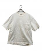 AURALEEオーラリー）の古着「STAND-UP TEE」｜ホワイト