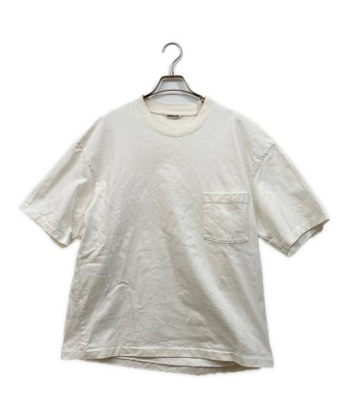 AURALEE（オーラリー）AURALEE (オーラリー) STAND-UP TEE ホワイト サイズ:4の古着・服飾アイテム