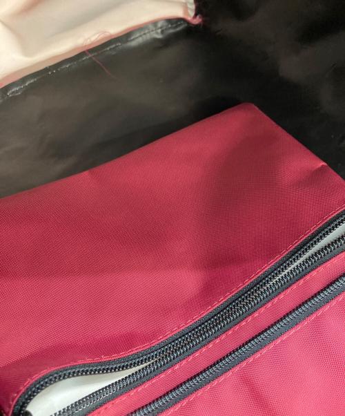 Herve Chapelier（エルベシャプリエ）Herve Chapelier (エルベシャプリエ) ナイロン舟型トートバッグ ネイビー×レッドの古着・服飾アイテム