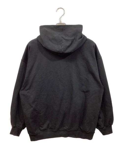 BALENCIAGA（バレンシアガ）BALENCIAGA (バレンシアガ) Vintage Small Zip-up Hoodie ブラック サイズ:SIZE Mの古着・服飾アイテム