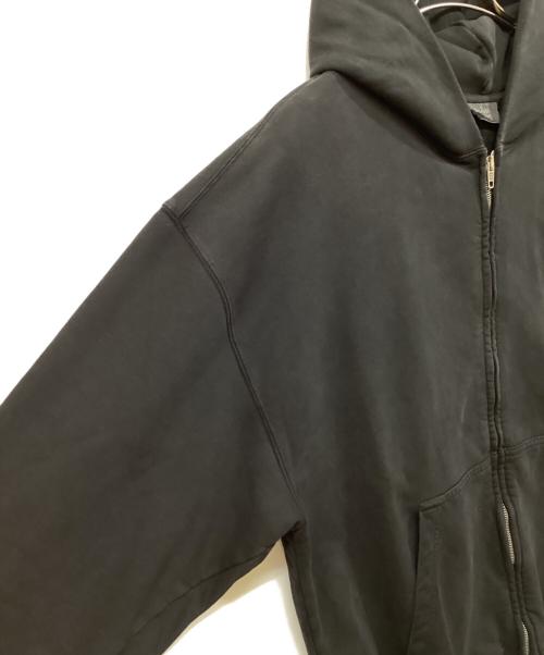 BALENCIAGA（バレンシアガ）BALENCIAGA (バレンシアガ) Vintage Small Zip-up Hoodie ブラック サイズ:SIZE Mの古着・服飾アイテム