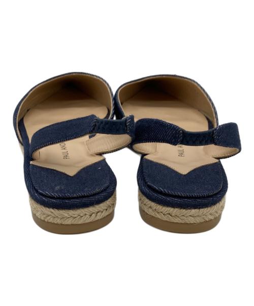 PAUL ANDREW（ポール アンドリュー）PAUL ANDREW (ポール アンドリュー) デニムサンダル インディゴ サイズ:SIZE 36 1/2の古着・服飾アイテム
