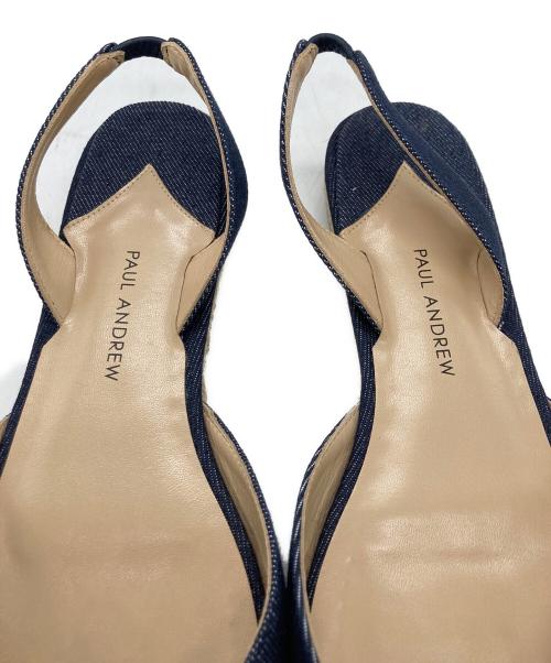 PAUL ANDREW（ポール アンドリュー）PAUL ANDREW (ポール アンドリュー) デニムサンダル インディゴ サイズ:SIZE 36 1/2の古着・服飾アイテム