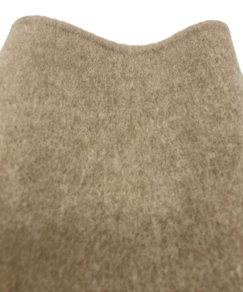 DEUXIEME CLASSE（ドゥーズィエム クラス）DEUXIEME CLASSE (ドゥーズィエム クラス) リバーロングノーカラーコート ベージュ サイズ:SIZE 36の古着・服飾アイテム