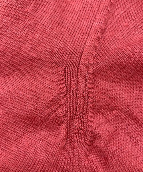Drumohr（ドルモア）Drumohr (ドルモア) ニットポロシャツ レッド サイズ:46の古着・服飾アイテム