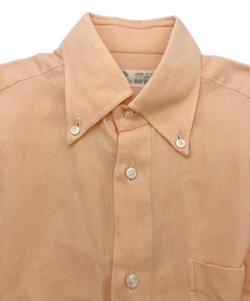 BORRELLI（ボレッリ）BORRELLI (ボレッリ) ボタンダウンシャツ オレンジ サイズ:38の古着・服飾アイテム