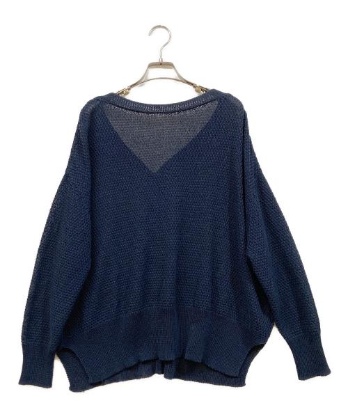 FRAMeWORK（フレームワーク）FRAMeWORK (フレームワーク) カノコ2WAYカーディガン ネイビー サイズ:SIZE Freeの古着・服飾アイテム