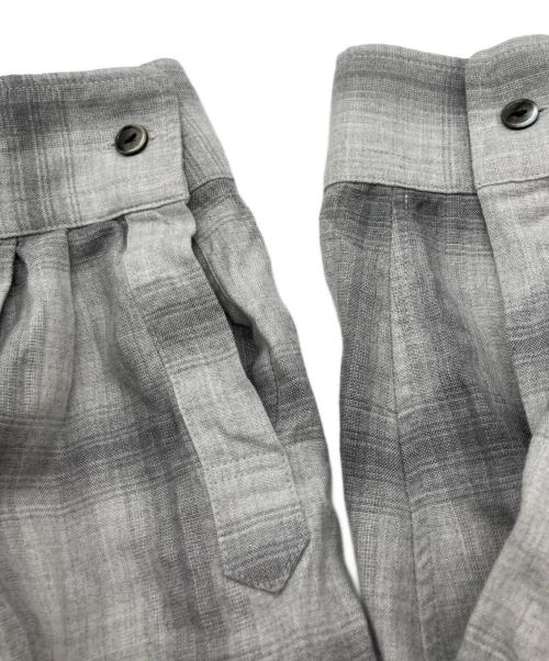 Ron Herman（ロンハーマン）Ron Herman (ロンハーマン) Brushed Plaid Work Shirt グレー サイズ:	SIZE Sの古着・服飾アイテム