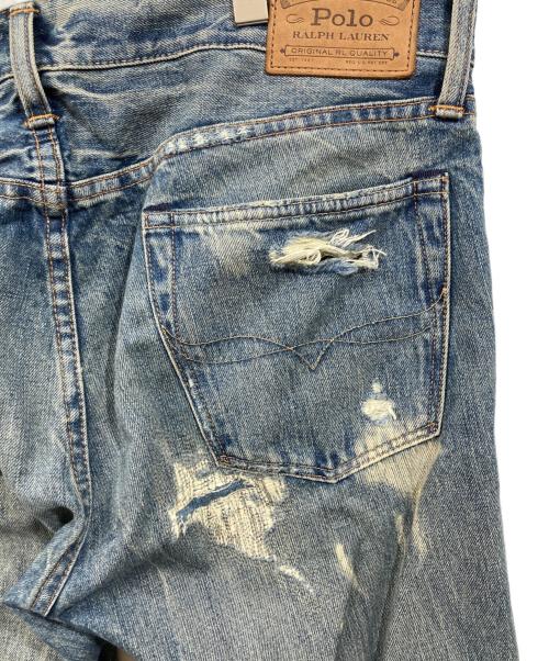 POLO RALPH LAUREN（ポロ・ラルフローレン）POLO RALPH LAUREN (ポロ・ラルフローレン) デニムパンツ インディゴ サイズ:	SIZE W34×L32の古着・服飾アイテム