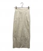 Lourenローレン）の古着「highwaist pencil skirt」｜アイボリー