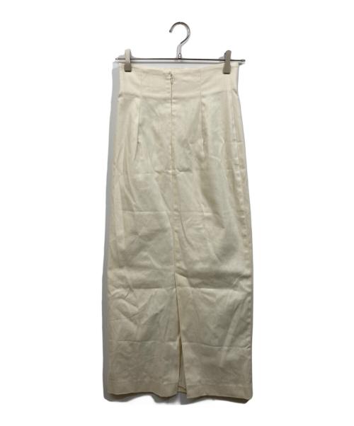 Louren（ローレン）louren (ローレン) highwaist pencil skirt アイボリー サイズ:SIZE Mの古着・服飾アイテム