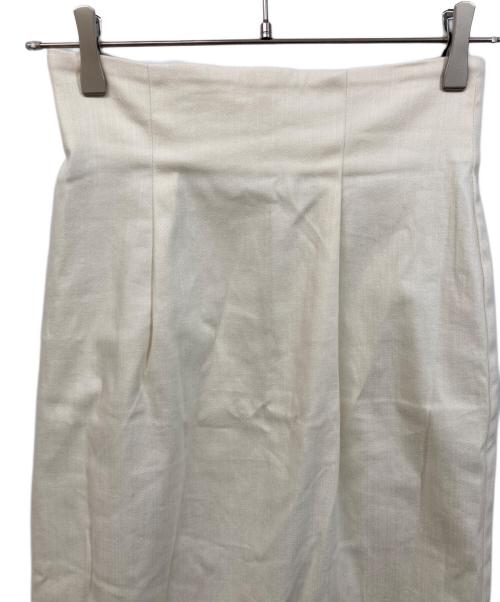 Louren（ローレン）louren (ローレン) highwaist pencil skirt アイボリー サイズ:SIZE Mの古着・服飾アイテム