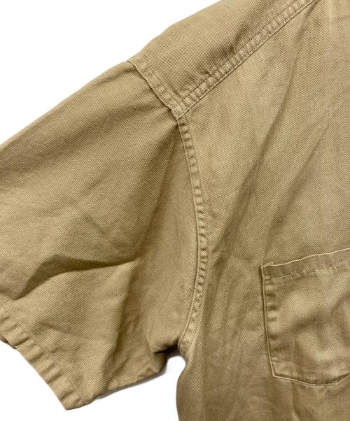 King Kole（キングコール）King Kole (キングコール) ヴィンテージ半袖ワークシャツ ベージュ サイズ:	SIZE Lの古着・服飾アイテム