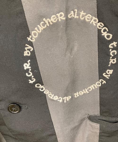 t.c.r. by toucher（ティー.シー.アール バイ トゥシェ）t.c.r. by toucher (ティー.シー.アール バイ トゥシェ) ナイロンジャケット ブラック サイズ:SIZE 2の古着・服飾アイテム