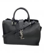 Saint Laurent Parisサンローランパリ）の古着「YSL カバ ハンドバッグ」｜ブラック