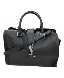 Saint Laurent Paris（サンローランパリ）の古着「YSL カバ ハンドバッグ」｜ブラック