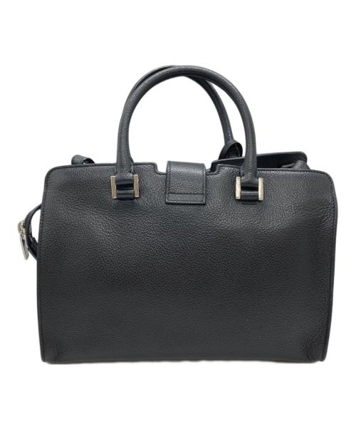 Saint Laurent Paris（サンローランパリ）Saint Laurent Paris (サンローランパリ) YSL カバ ハンドバッグ ブラックの古着・服飾アイテム