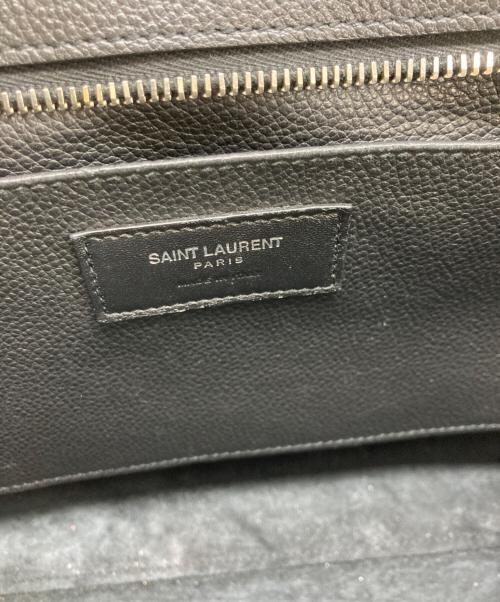 Saint Laurent Paris（サンローランパリ）Saint Laurent Paris (サンローランパリ) YSL カバ ハンドバッグ ブラックの古着・服飾アイテム