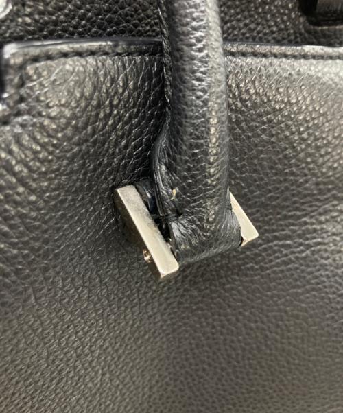 Saint Laurent Paris（サンローランパリ）Saint Laurent Paris (サンローランパリ) YSL カバ ハンドバッグ ブラックの古着・服飾アイテム