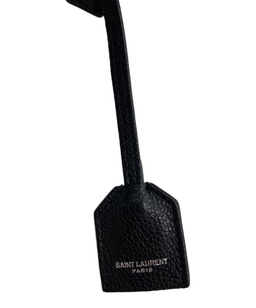 Saint Laurent Paris（サンローランパリ）Saint Laurent Paris (サンローランパリ) YSL カバ ハンドバッグ ブラックの古着・服飾アイテム